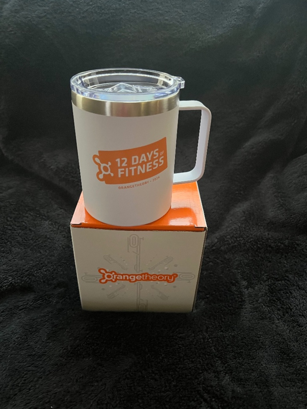 Orangetheory 12 Days of Fitness Mug 2024